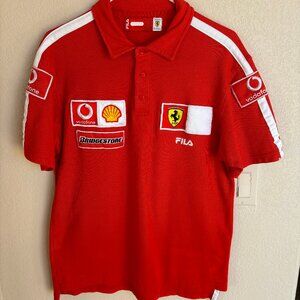 F1 Ferrari polo shirt